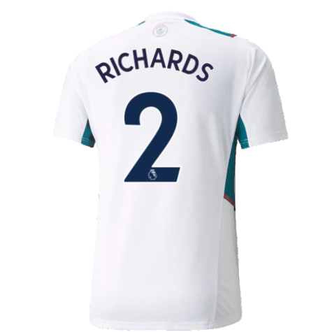 2021-2022 Man City Training Shirt (White) (RICHARDS 2)