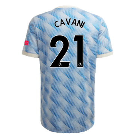 2021-2022 Man Utd Authentic Away Shirt (CAVANI 21)