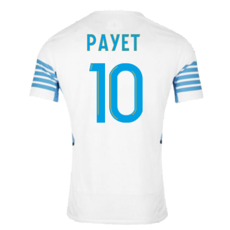 2021-2022 Marseille Authentic Home Shirt (PAYET 10)