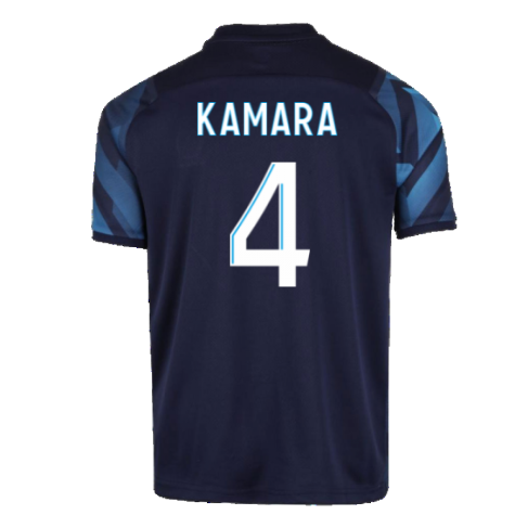 2021-2022 Marseille Away Shirt (Kids) (KAMARA 4)