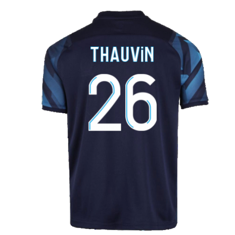 2021-2022 Marseille Away Shirt (Kids) (THAUVIN 26)