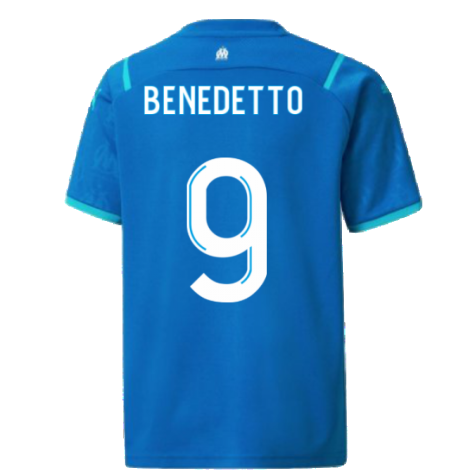 2021-2022 Marseille Third Shirt (Kids) (BENEDETTO 9)