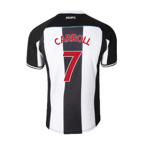 2021-2022 Newcastle United Home Shirt (M) (Mint) (CARROLL 7)