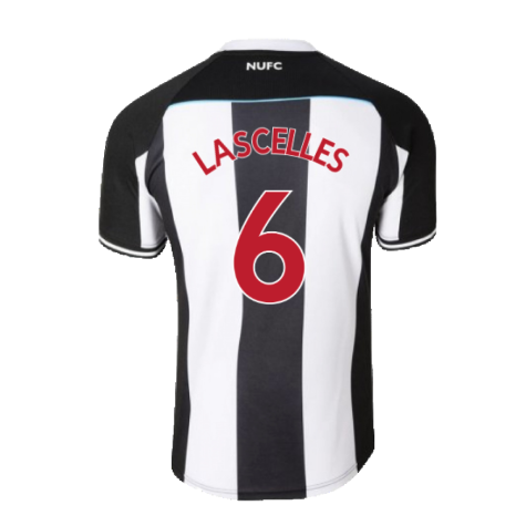 2021-2022 Newcastle United Home Shirt (XL) (Excellent) (LASCELLES 6)