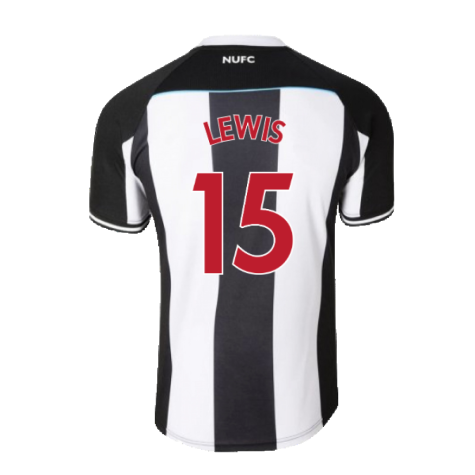 2021-2022 Newcastle United Home Shirt (XXL) (Very Good) (LEWIS 15)