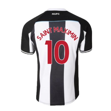 2021-2022 Newcastle United Home Shirt (XL) (Excellent) (SAINT MAXIMIN 10)