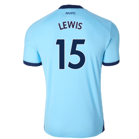 2021-2022 Newcastle United Third Shirt (XL) (Very Good) (LEWIS 15)