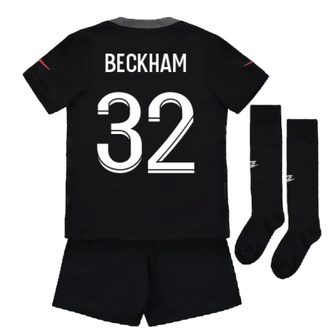 2021-2022 PSG Third Mini Kit (BECKHAM 32)