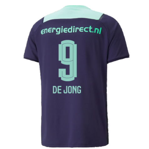 2021-2022 PSV Eindhoven Away Shirt (De Jong 9)