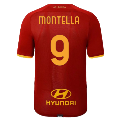 2021-2022 Roma Home Shirt (Kids) (MONTELLA 9)