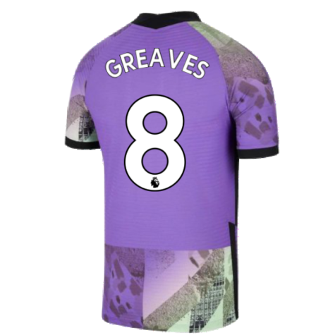 2021-2022 Tottenham Third Vapor Shirt (GREAVES 8)