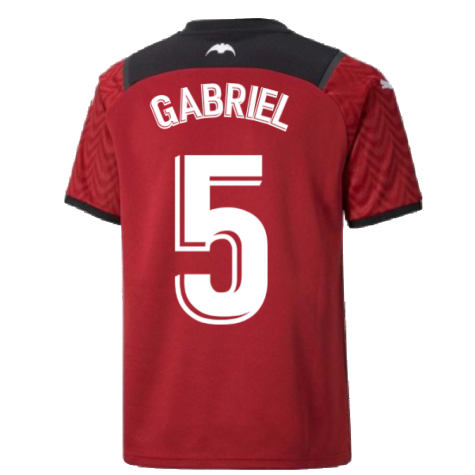 2021-2022 Valencia Away Shirt (Kids) (GABRIEL 5)