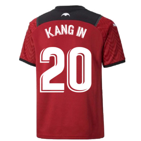 2021-2022 Valencia Away Shirt (Kids) (KANG IN 20)