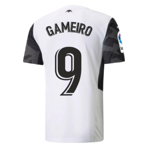 2021-2022 Valencia Home Shirt (GAMEIRO 9)