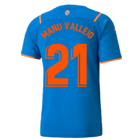 2021-2022 Valencia Third Shirt (MANU VALLEJO 21)