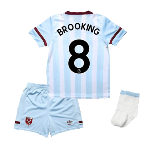 2021-2022 West Ham Away Baby Kit (BROOKING 8)