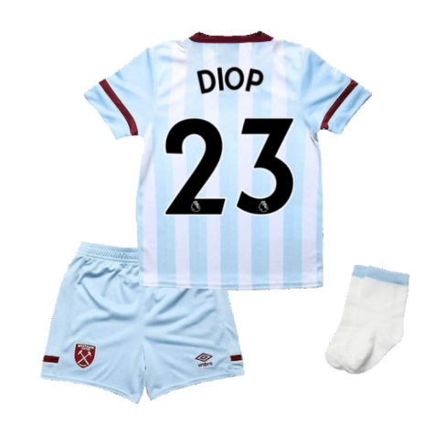 2021-2022 West Ham Away Baby Kit (DIOP 23)