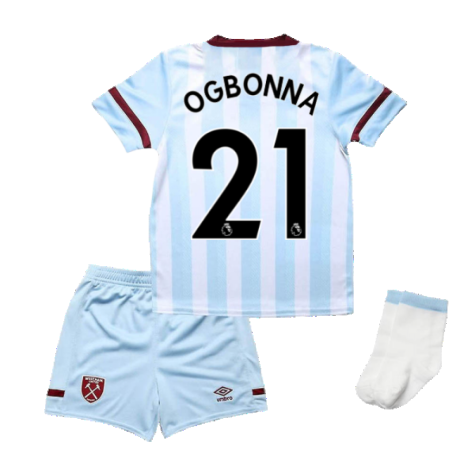 2021-2022 West Ham Away Baby Kit (OGBONNA 21)