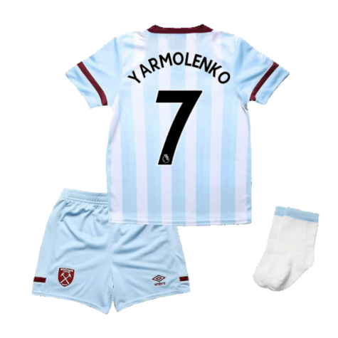 2021-2022 West Ham Away Baby Kit (YARMOLENKO 7)