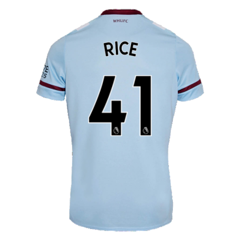 2021-2022 West Ham Away Shirt (RICE 41)