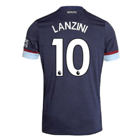 2021-2022 West Ham Third Shirt (LANZINI 10)