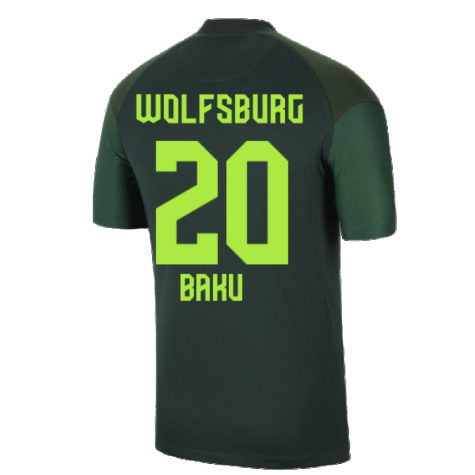 2021-2022 Wolfsburg Away Shirt (Kids) (BAKU 20)