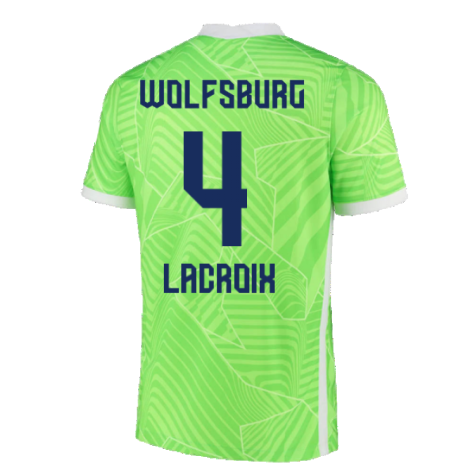 2021-2022 Wolfsburg Home Shirt (LACROIX 4)