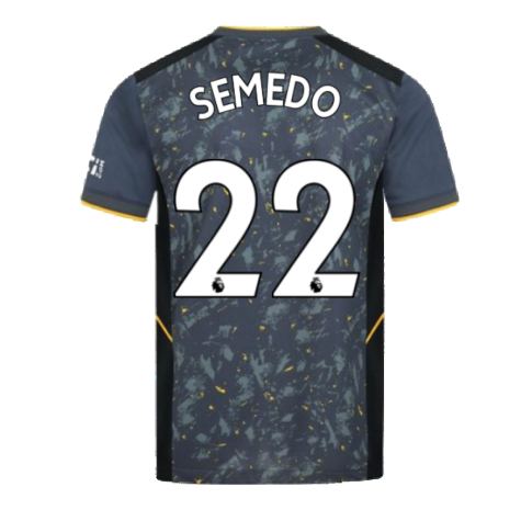 2021-2022 Wolves Away Shirt (SEMEDO 22)