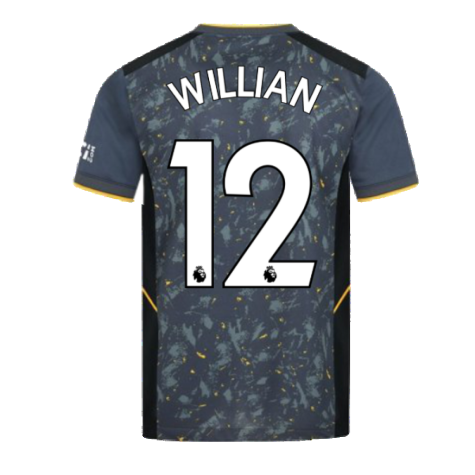 2021-2022 Wolves Away Shirt (WILLIAN 12)