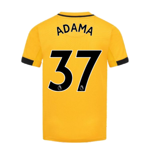 2021-2022 Wolves Home Shirt (Kids) (ADAMA 37)