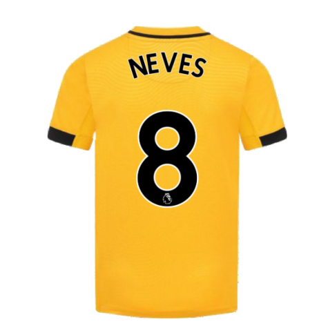 2021-2022 Wolves Home Shirt (Kids) (NEVES 8)