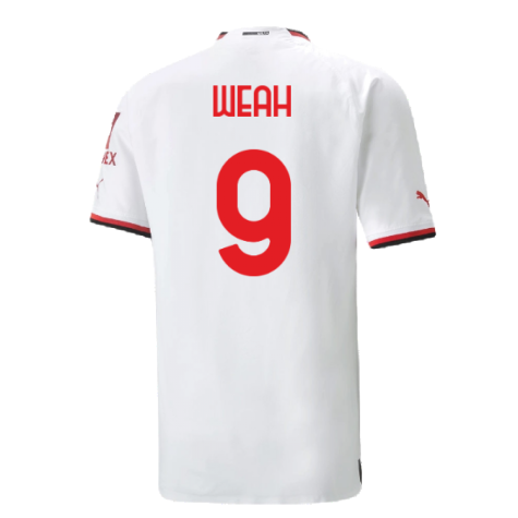 2022-2023 AC Milan Authentic Away Shirt (WEAH 9)