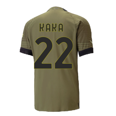 2022-2023 AC Milan Authentic Third Shirt (KAKA 22)