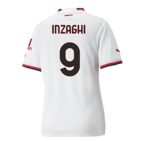 2022-2023 AC Milan Away Shirt - Ladies (INZAGHI 9)