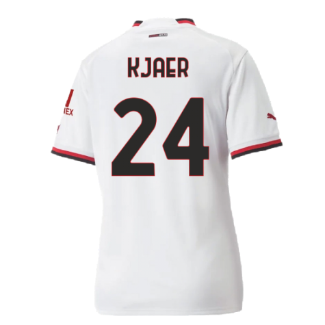 2022-2023 AC Milan Away Shirt - Ladies (KJAER 24)