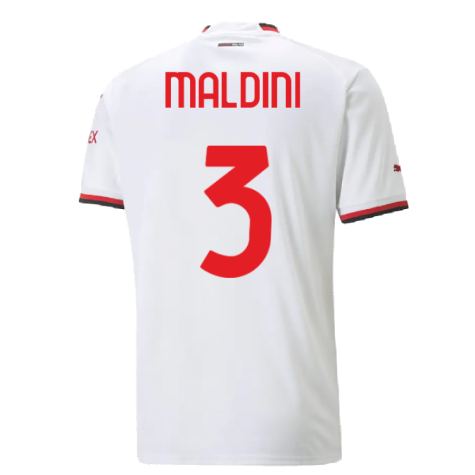 2022-2023 AC Milan Away Shirt (MALDINI 3)