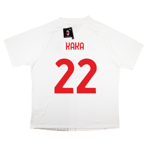 2022-2023 AC Milan Pre-Match Shirt (White-Red) (KAKA 22)