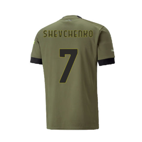 2022-2023 AC Milan Third Shirt - Kids (SHEVCHENKO 7)