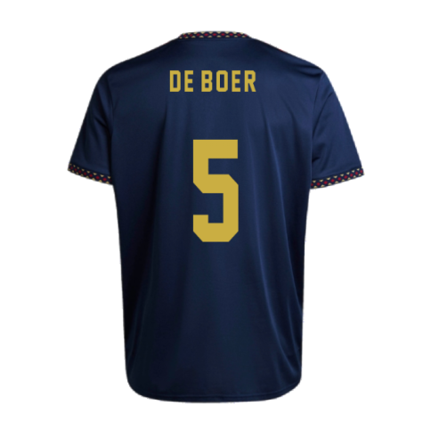 2022-2023 Ajax Away Shirt (DE BOER 5)