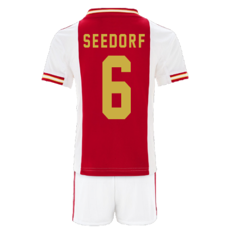 2022-2023 Ajax Home Mini Kit (SEEDORF 6)