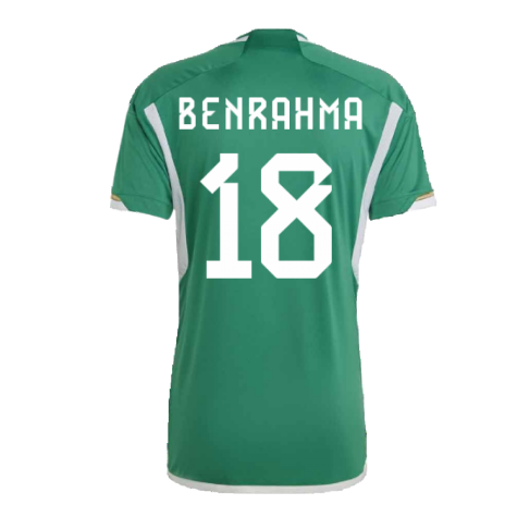 2022-2023 Algeria Away Shirt (BENRAHMA 18)