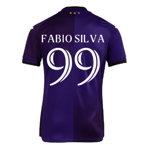 2022-2023 Anderlecht Home Shirt (Kids) (FABIO SILVA 99)