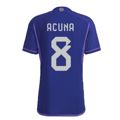 2022-2023 Argentina Authentic Away Shirt (ACUNA 8)