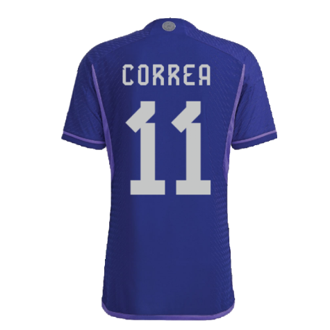 2022-2023 Argentina Authentic Away Shirt (CORREA 11)