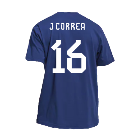 2022-2023 Argentina DNA Graphic Tee (Night Indigo) (J CORREA 16)