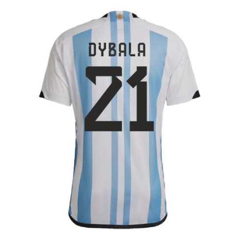 2022-2023 Argentina Home Shirt (DYBALA 21)