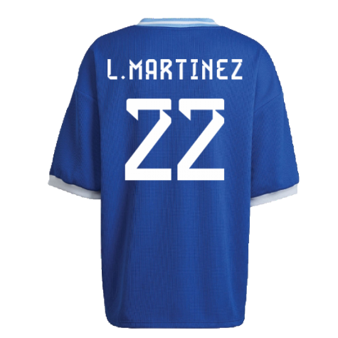 2022-2023 Argentina Icon 34 Jersey (L.MARTINEZ 22)