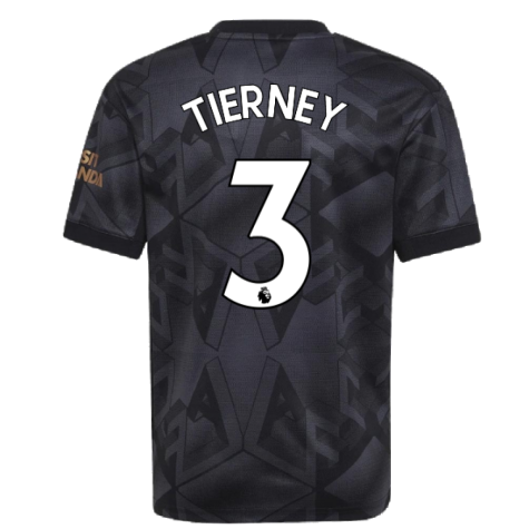 2022-2023 Arsenal Away Shirt (Kids) (TIERNEY 3)