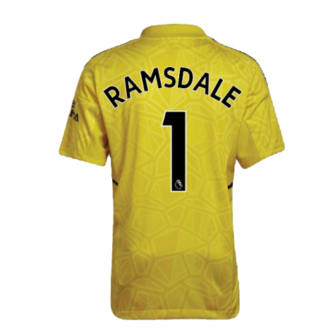 2022-2023 Arsenal Home Goalkeeper Shirt (Yellow) (RAMSDALE 1)