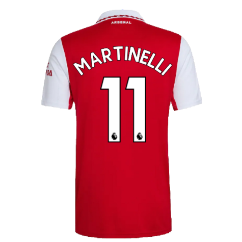 2022-2023 Arsenal Home Shirt (MARTINELLI 11)